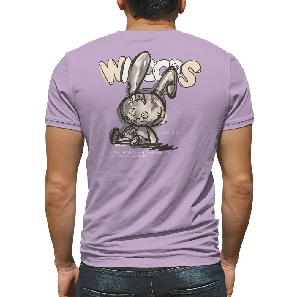 Graphic Tees: Wipos - A Symbol of Inner Turmoil and Resilience|blue shirt cartoon character