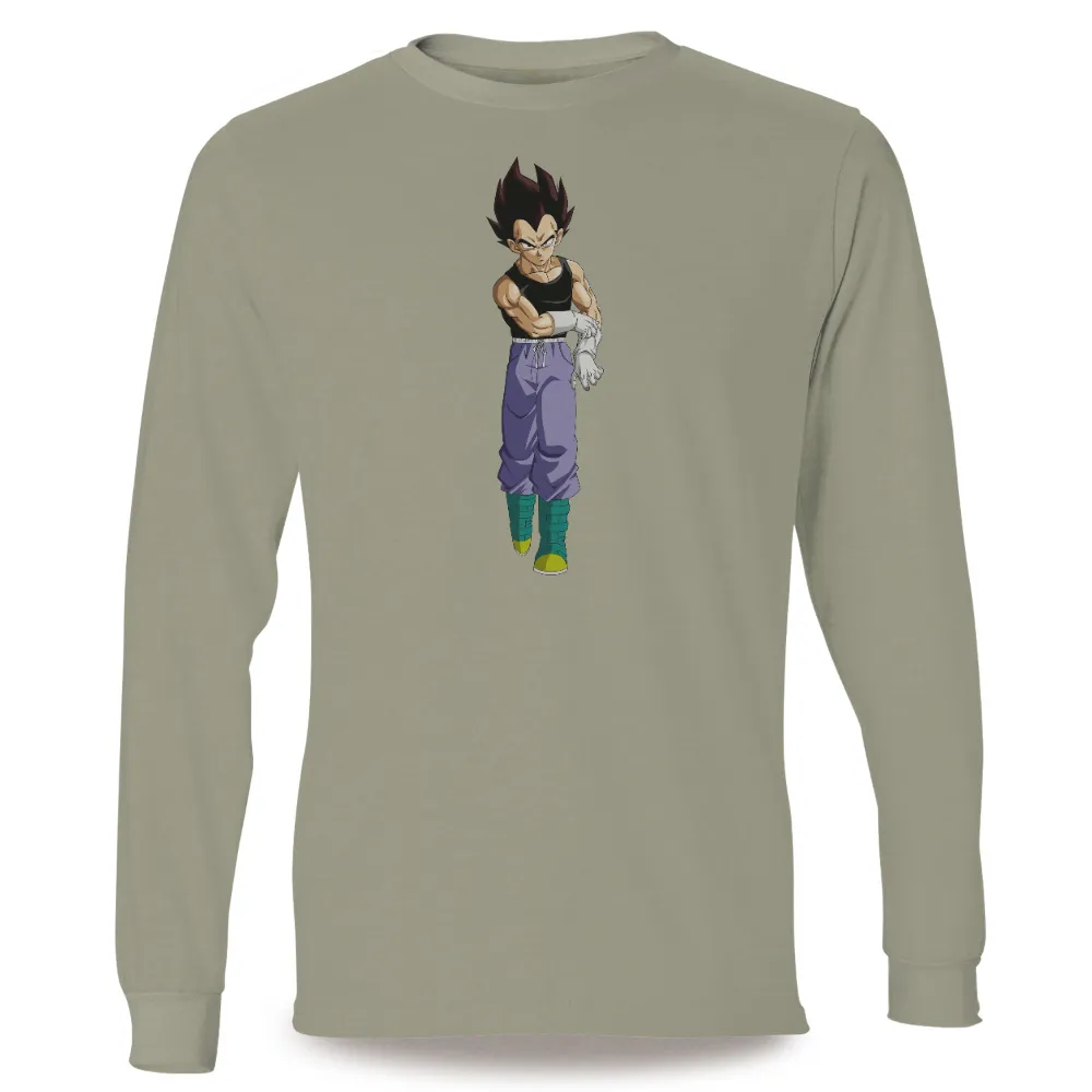 Vegeta T-Shirts Design: A Tribute to Strength and Determination|long sleeve summer sun protection