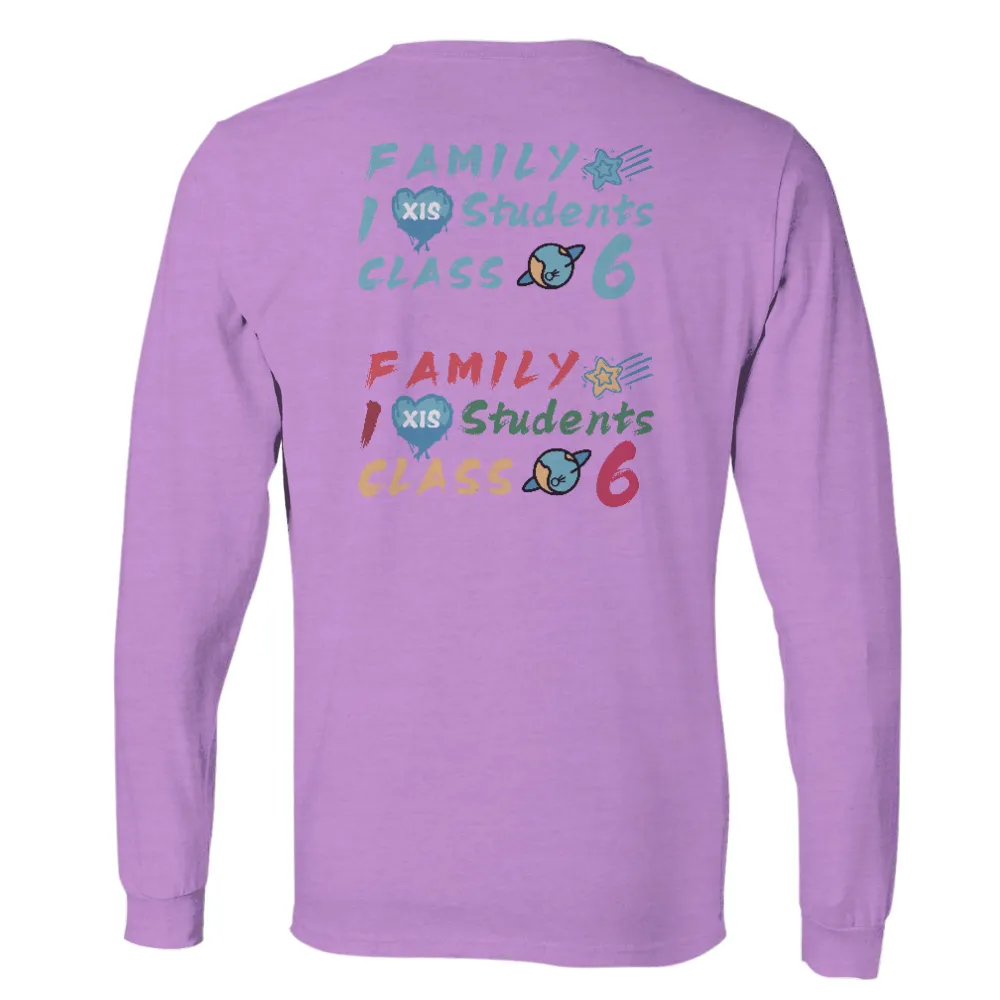 T-Shirts Design: Celebrate the Spirit of Class 6 with Love and Imagination|mardi gras shirts for family