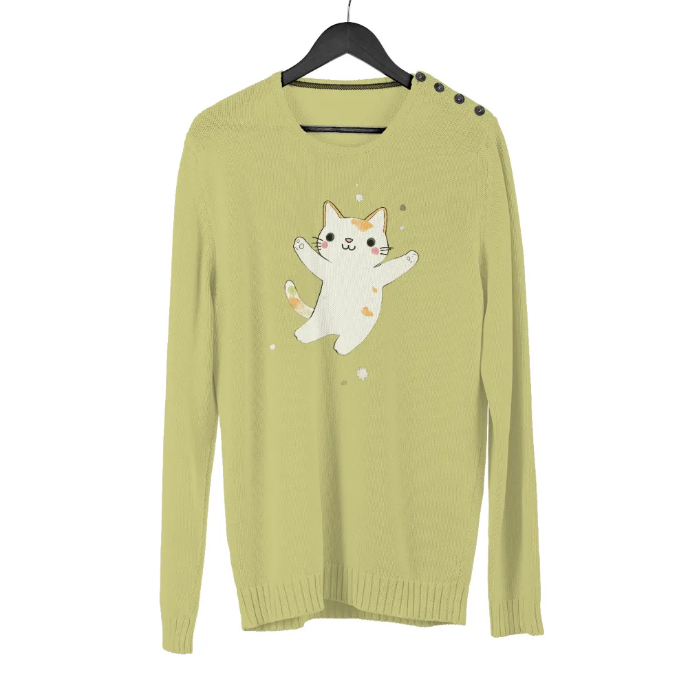 Tee Shirt Printing: Whiskers the Cat in a Snowy Wonderland|doja cat nasa