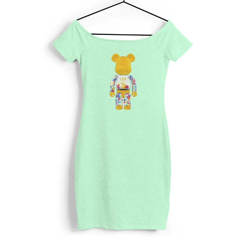 UM Junior Bear: A Symbol of Childhood Joy and Artistic Expression | T-Shirt Printing|stars hollow knit a thon shirt