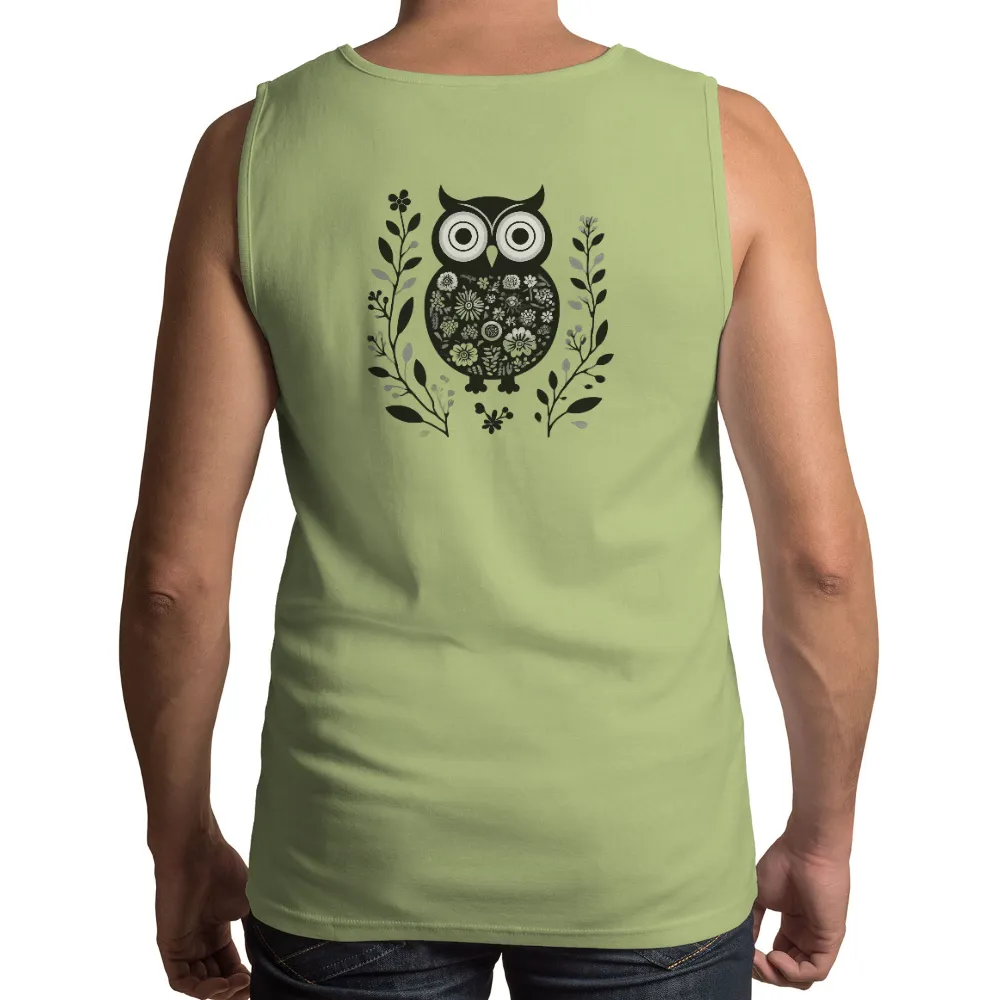 Custom Tee Shirts: Nature's Wisdom - Owl Design|henrik lundqvist night