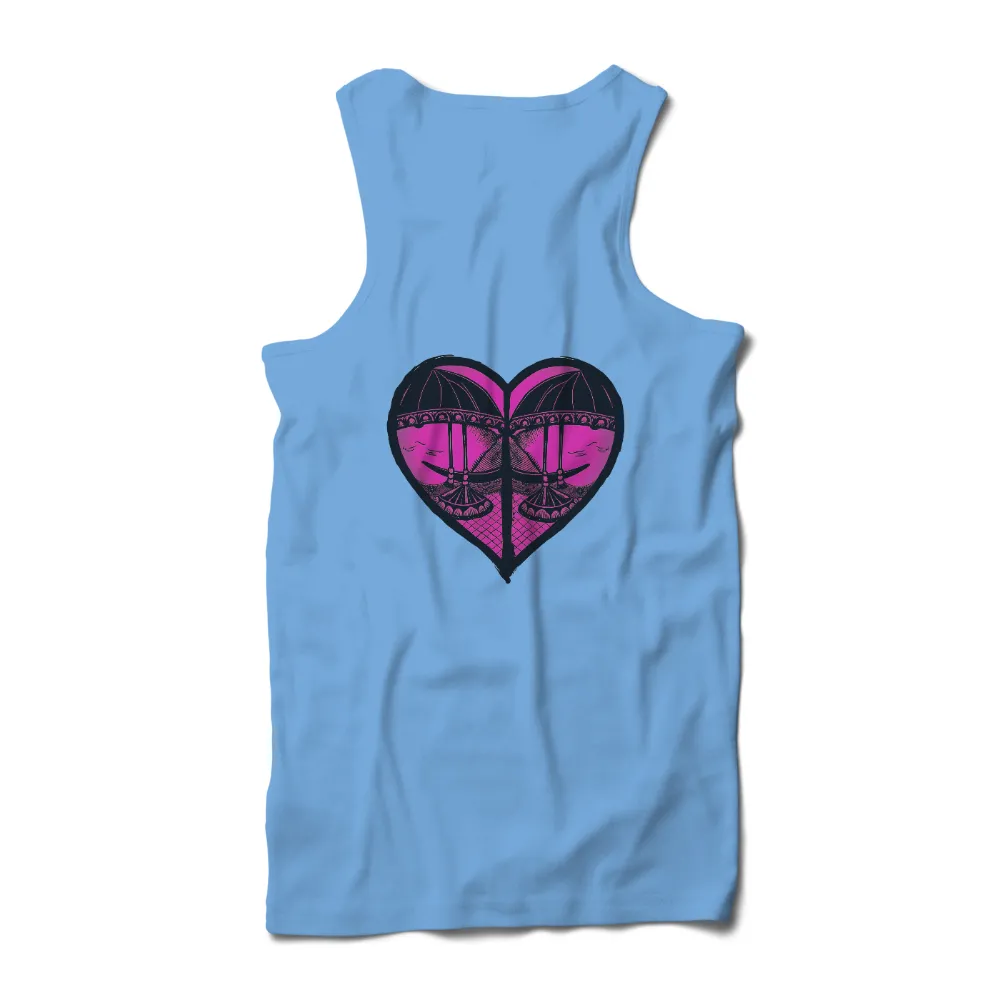 Customized Tee Shirts: Heart-Shaped Design of Sisters' Bond|billabong summer of love t shirt