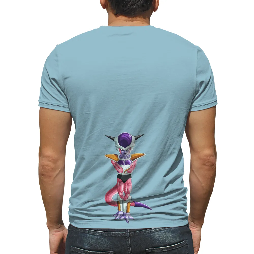 Tee Shirt Printing: Frieza - The Iconic Anime Villain|my hero academia villain merch