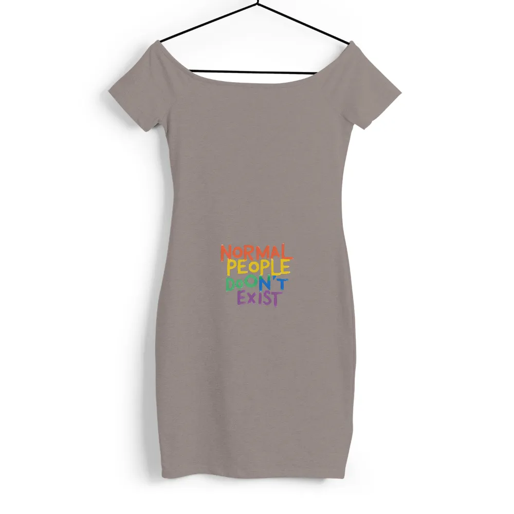 Custom Tee Shirts: Embrace Your Uniqueness with 'Normal People Don't Exist'|unique valentine shirts