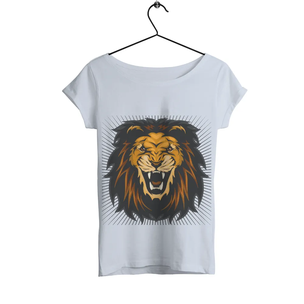 Graphic Tees: Lion of Strength and Courage|lion king fathers day shirt