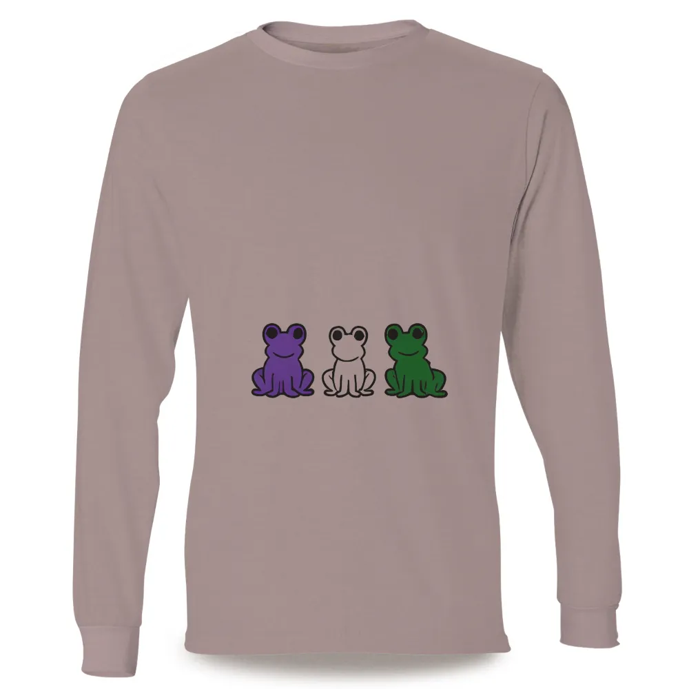 T-Shirts Pattern: Frogs of Imagination, Mystery, and Renewal|comfort colors bleach dye