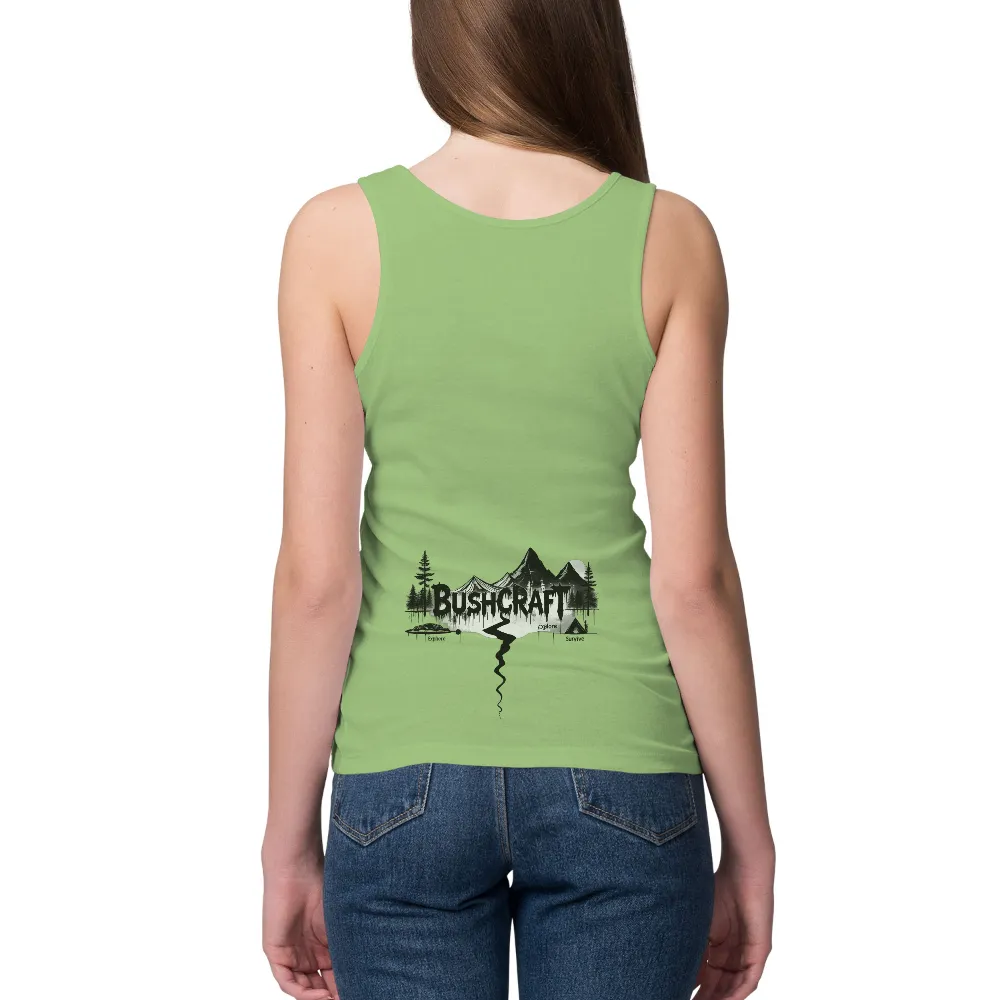 Bushcraft T-Shirts Custom: Explore, Survive, Thrive|coleman camping t shirts