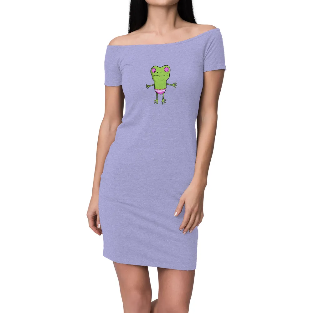 Quirky Frog TShirt Design: Embrace Your Inner Child|a fun thing to do in the morning shirt