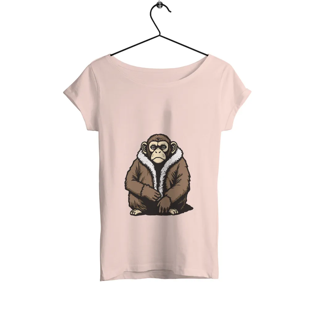 Vintage Monkey Art: Earthy Tones and Thoughtful Design|tracy mcgrady vintage shirt