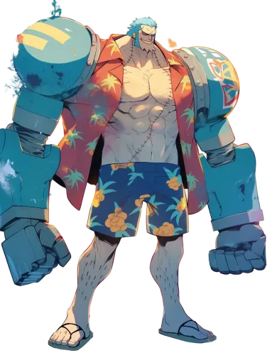 Franky Mechanical Arms - franky shirt one piece