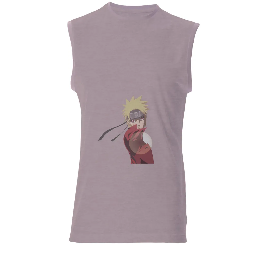 T-Shirts Design: Minimalist Anime Character - Perseverance and Growth|bleached spirit shirts