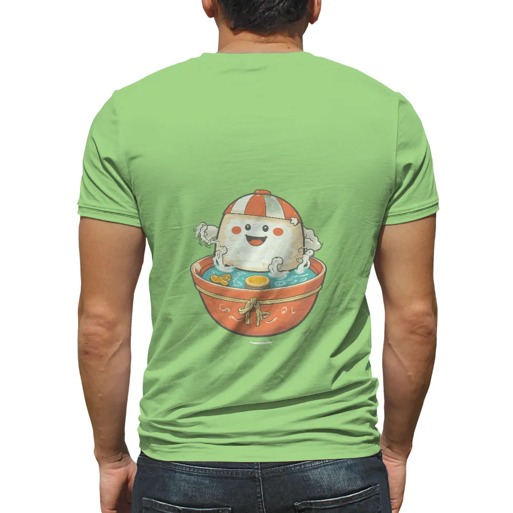 TShirt Design: Mochi's Lucky Hot Spring Adventure|cute family easter shirts