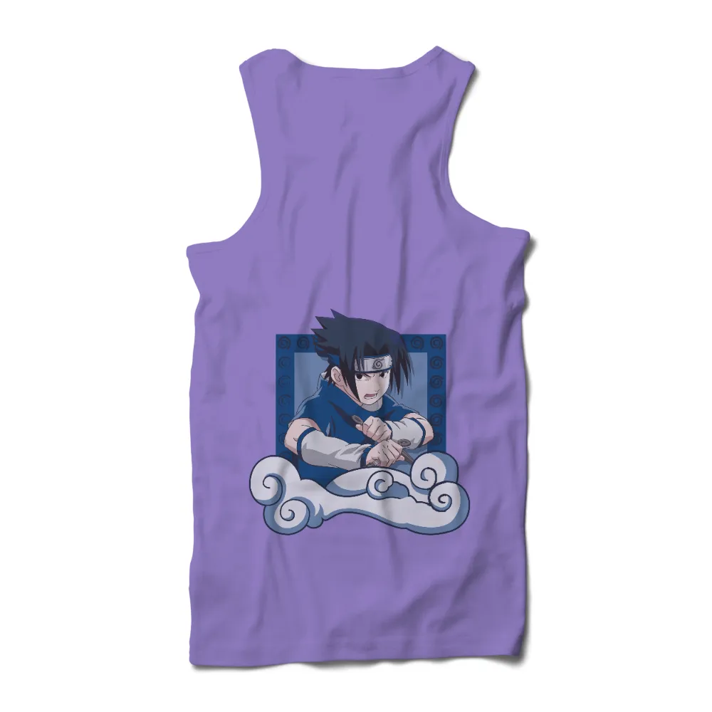 T-Shirts Custom: Sasuke Uchiha - Anime Ninja with Determination and Strength|world series 2021 t shirts