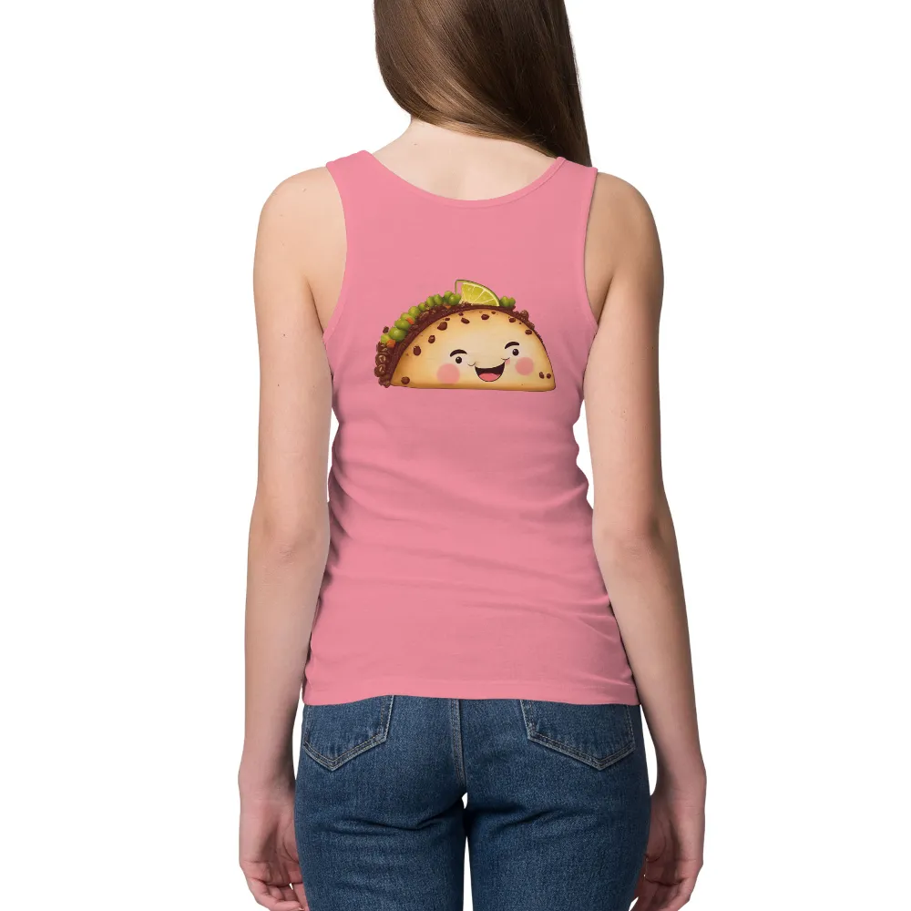 Graphic Tees: Tito the Taco - Bringing Simple Joy to Your Day|hot pink and lime green shirt