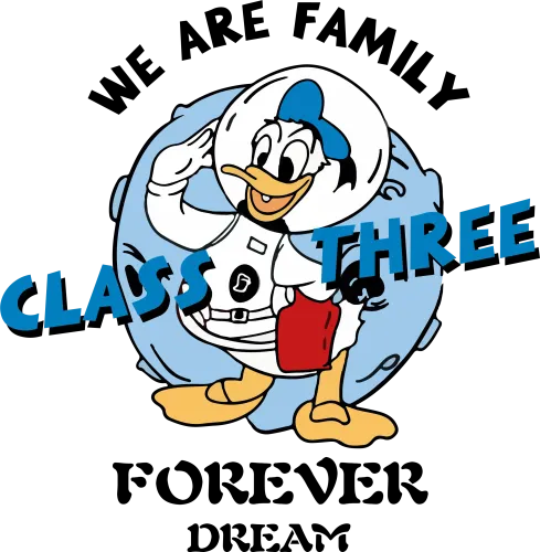 Tee Shirts Printed: Donald Duck Astronaut - Forever Dream