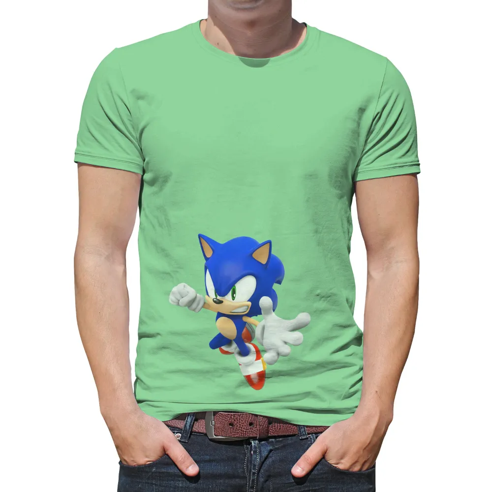 Sonic T-Shirt Printing: Speed and Adventure|women sonic t shirt