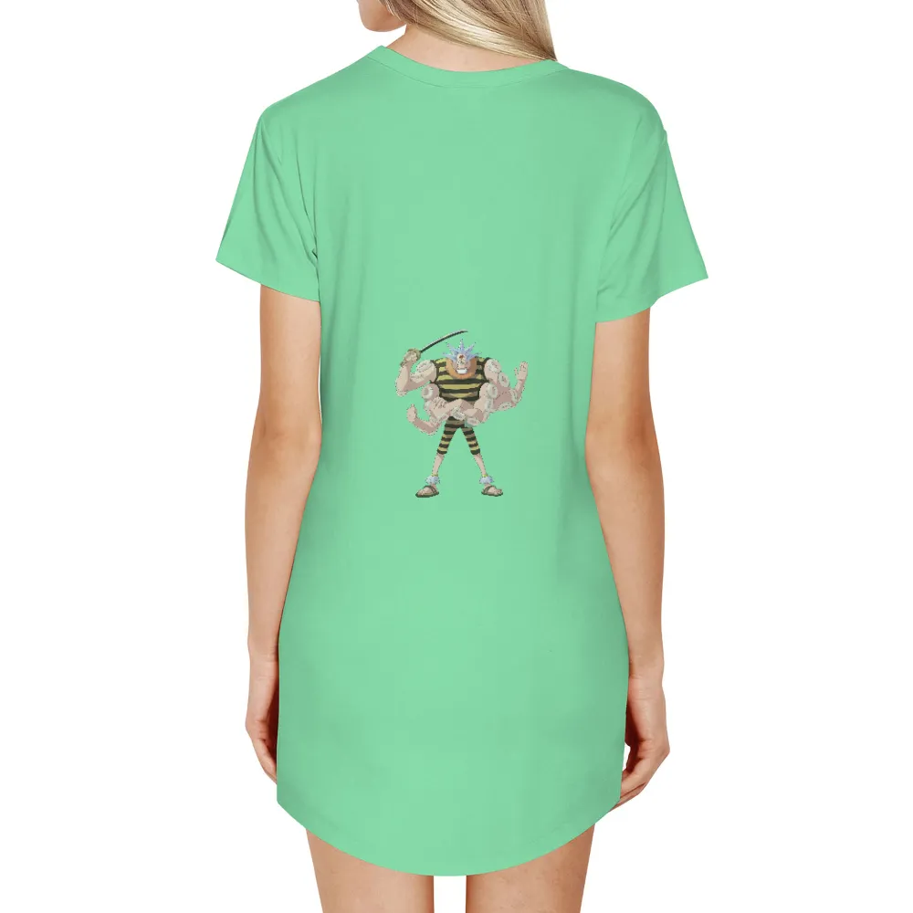 Zoro TShirt Design: Pirate with Multiple Arms|roblox strong t shirt