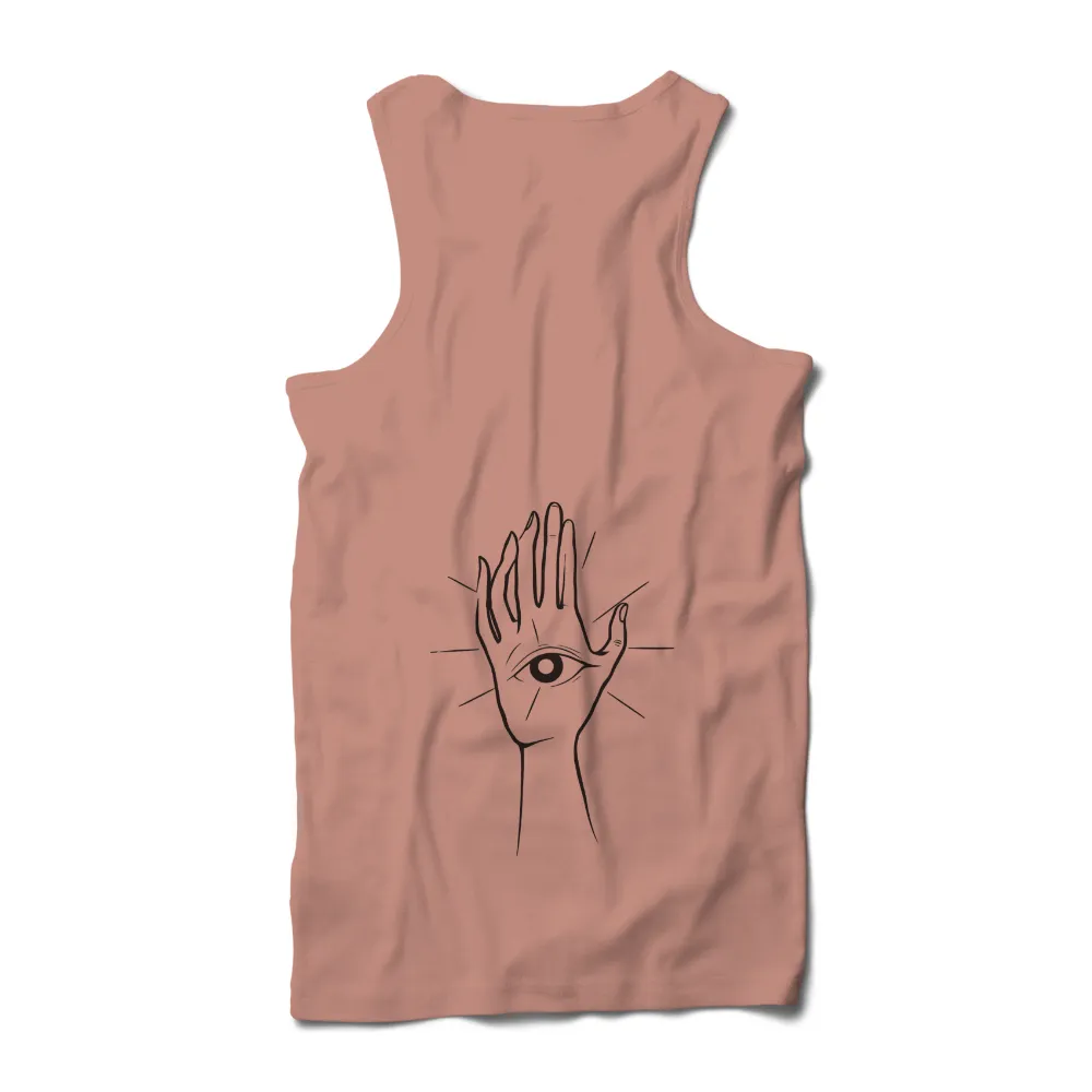 Karma Tee Shirt Printing: Hand and Eye Design|honor the gift lucky hand t shirt