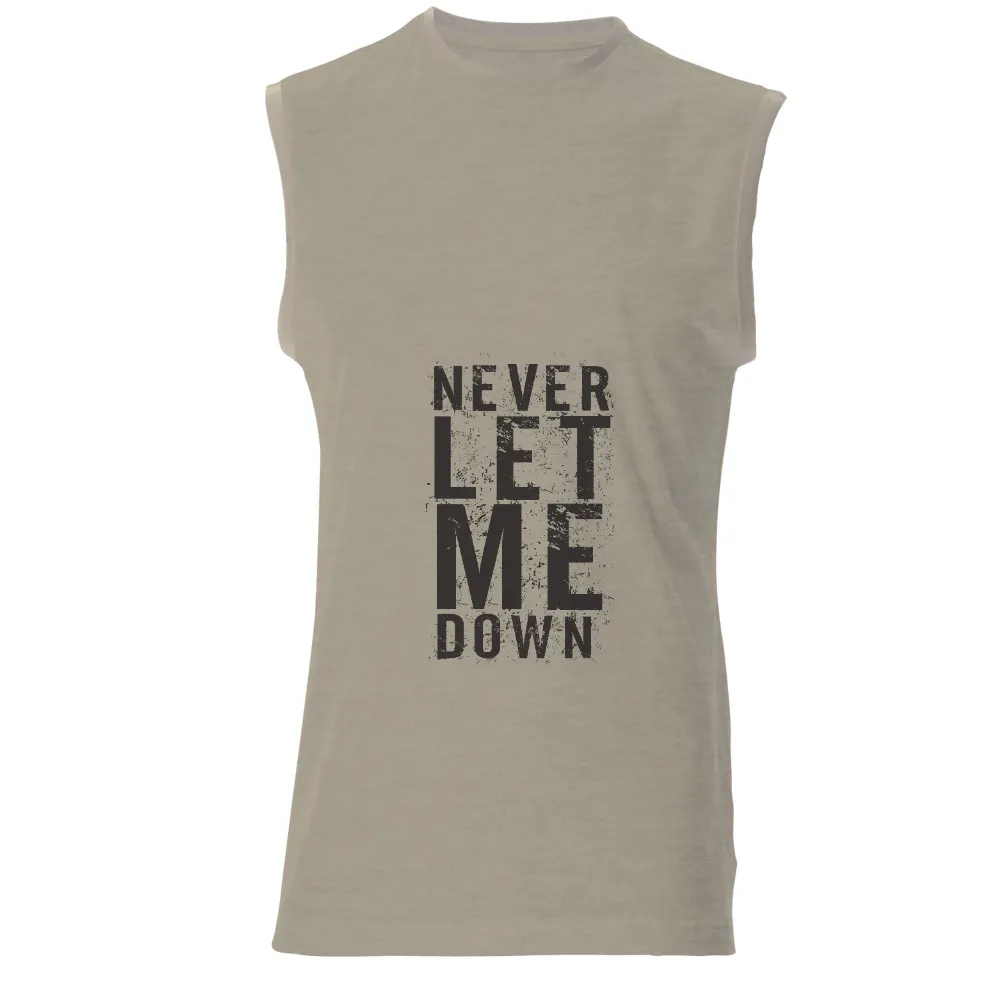 TShirt Printing: Never Let Me Down - Vintage Typography Design|biggie the what vintage tee