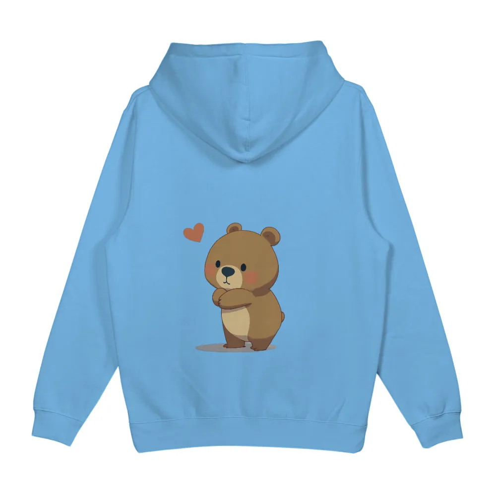 Graphic Tees: Cute Bear with Heart - Love and Self-Love|cute summer shirts for teens