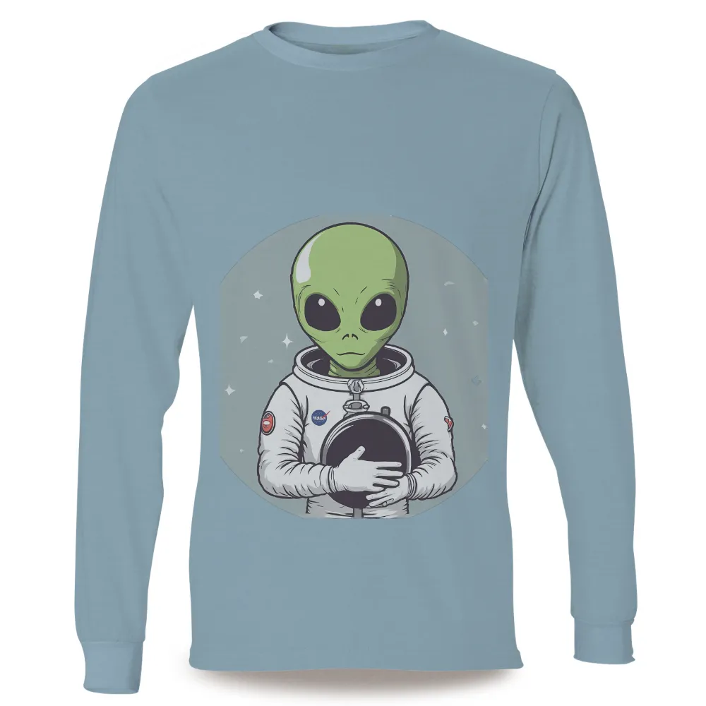 Alien Astronaut in Space: Celebrate the Spirit of Exploration|my first alien autopsy shirt