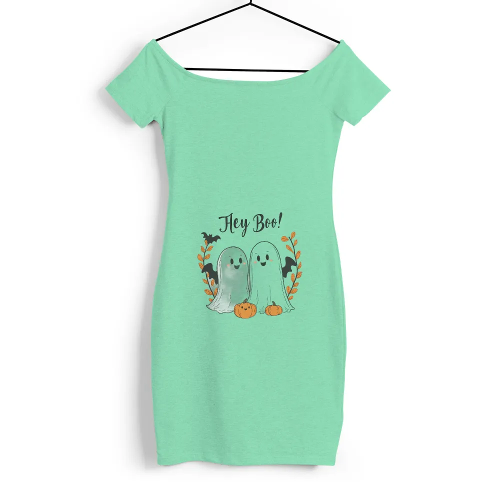 Hey Boo! TShirt Printing - Adorable Ghosts and Pumpkins|cute easter shirts for adults