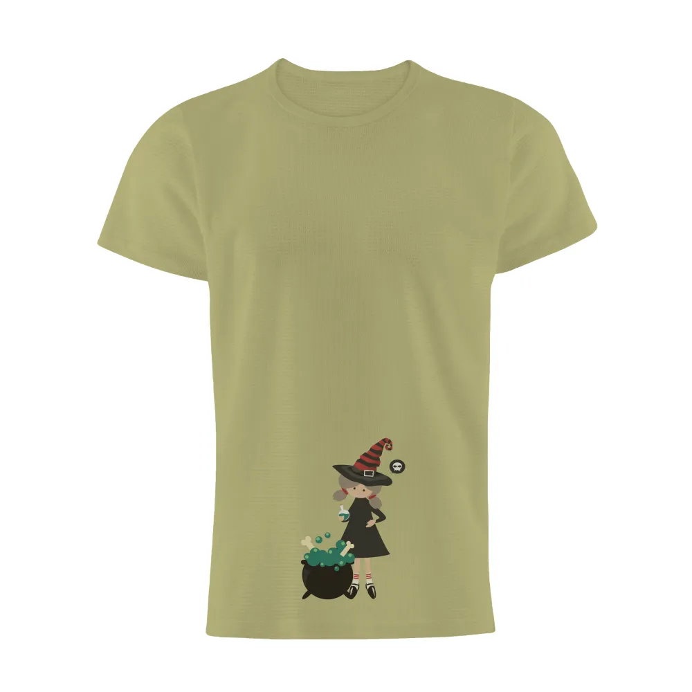 Graphic Tees: Joyful Witch Spreading Happiness with Magic Potion|pokemon magic shirt