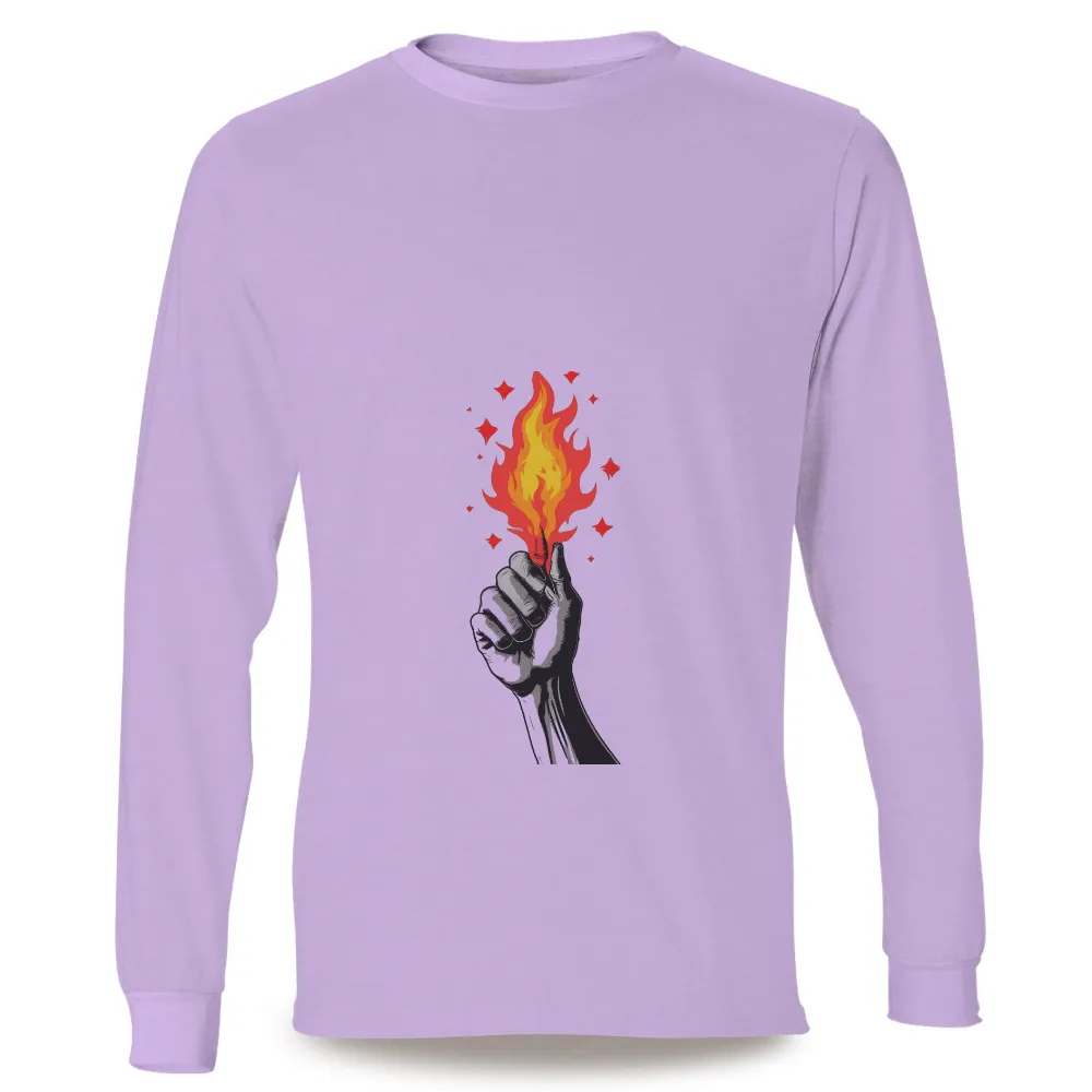 T-Shirt Printing: Ignite Your Passion with Fire and Stars|t shirt roblox vintage