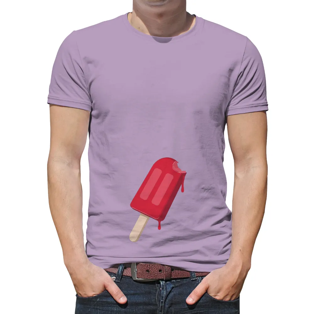 T-Shirts Design: Summer Popsicle - Refreshing Nostalgia| nostalgic T-shirt design