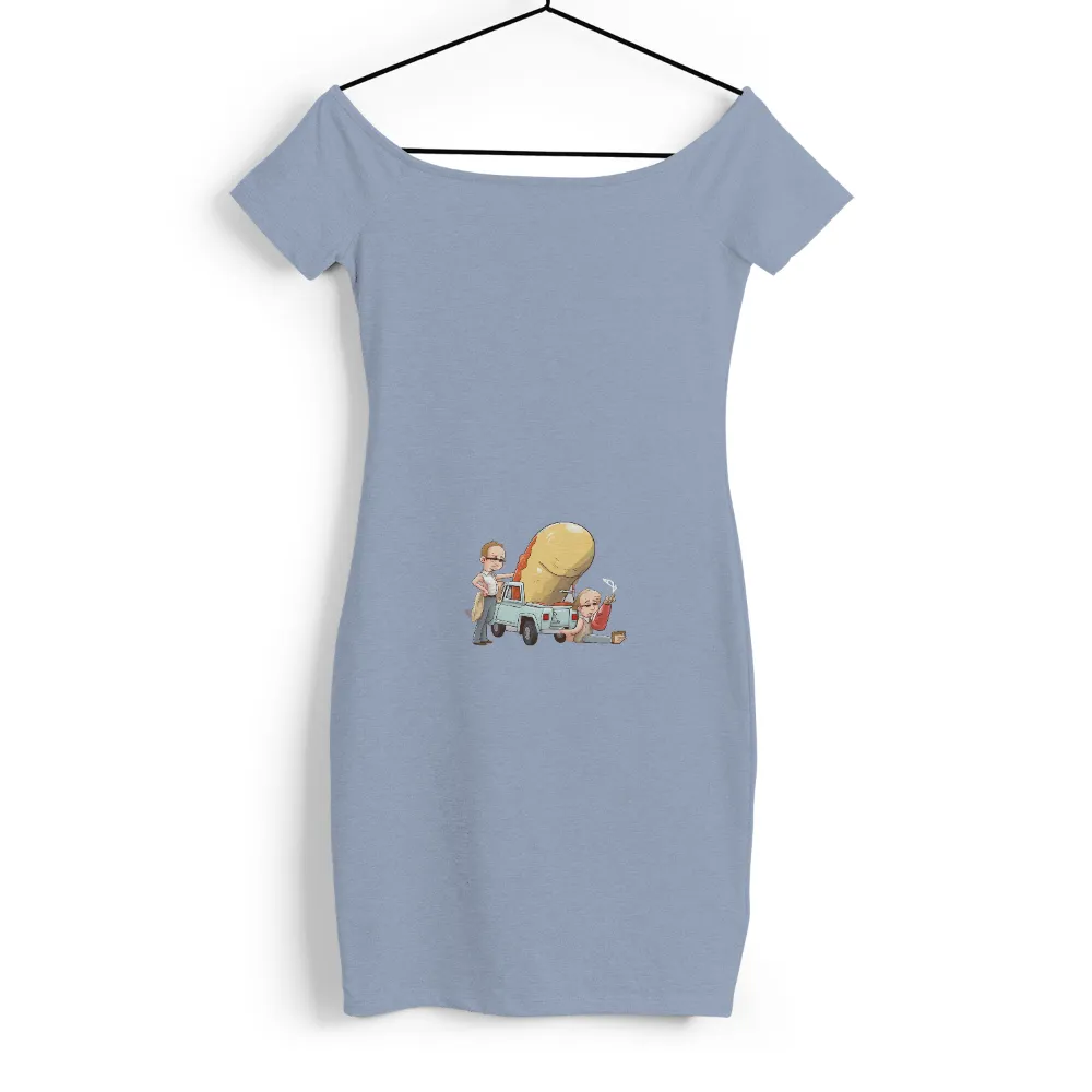 T-Shirts Pattern: Quirky Cartoon - Potato Challenge|buffalo bills cartoon shirt