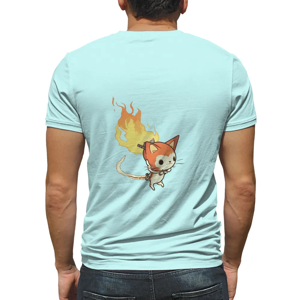 Tee Shirts Printed: Fuego the Fox - Anime Adventure|adventure time star wars shirt