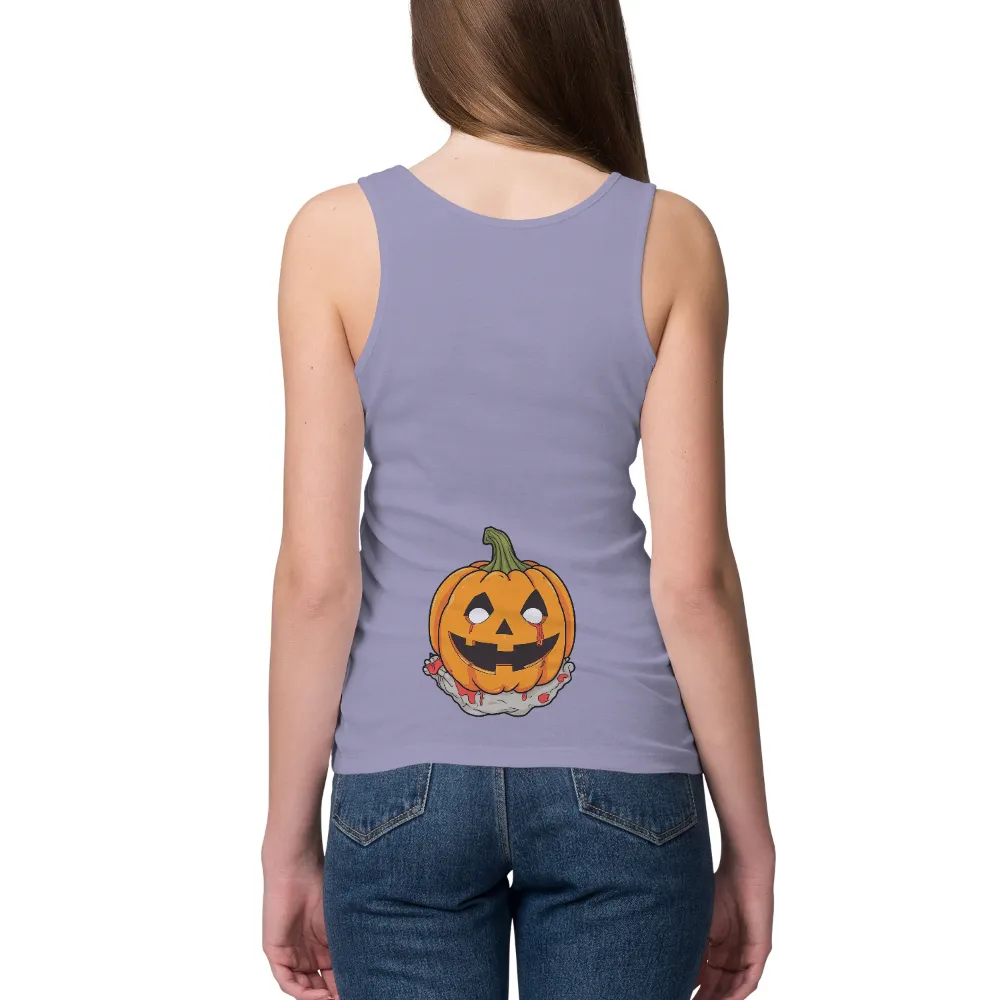 Graphic Tees: Spooky Pumpkin Jack-O-Lantern Design for Halloween|buc ee's shirts halloween 2022