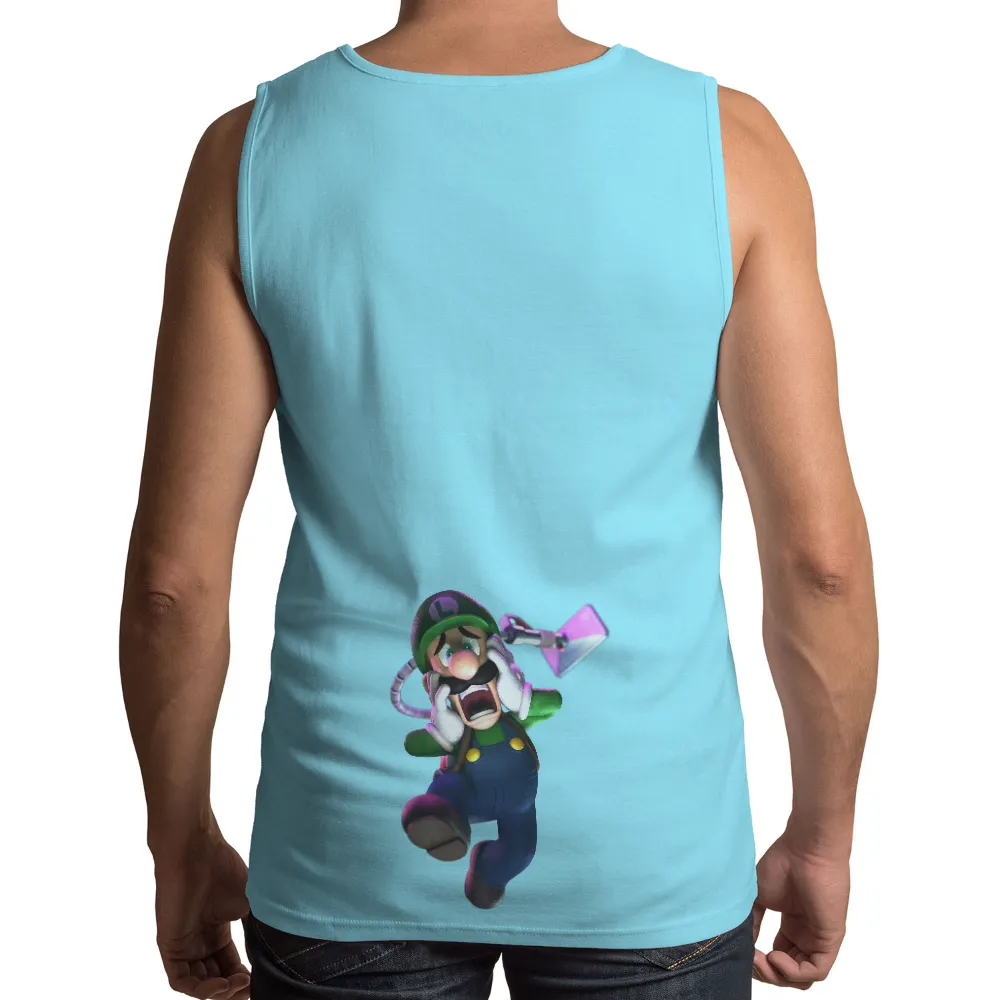 T-Shirts Custom: Luigi's Haunted Mansion Adventure|fear of god basic tee