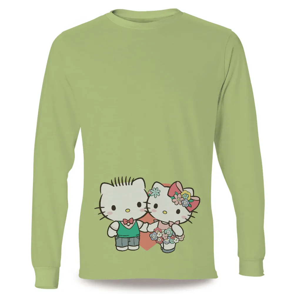 T-Shirts Custom: Daniel & Chococat - Whimsical Friendship and Love|dad a sons first hero a daughters first love shirt