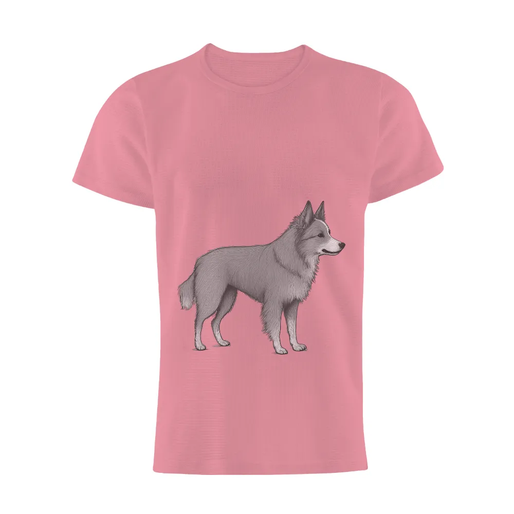 Shirts Graphic Tees: Luna - The Guardian Dog|dri fit sun protection