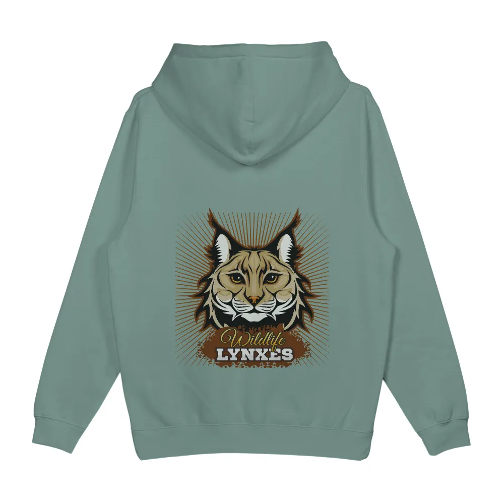 Shirts Graphic Tees: Wildlife Lynxes - Bold Spirit of Nature|band shirts animal crossing