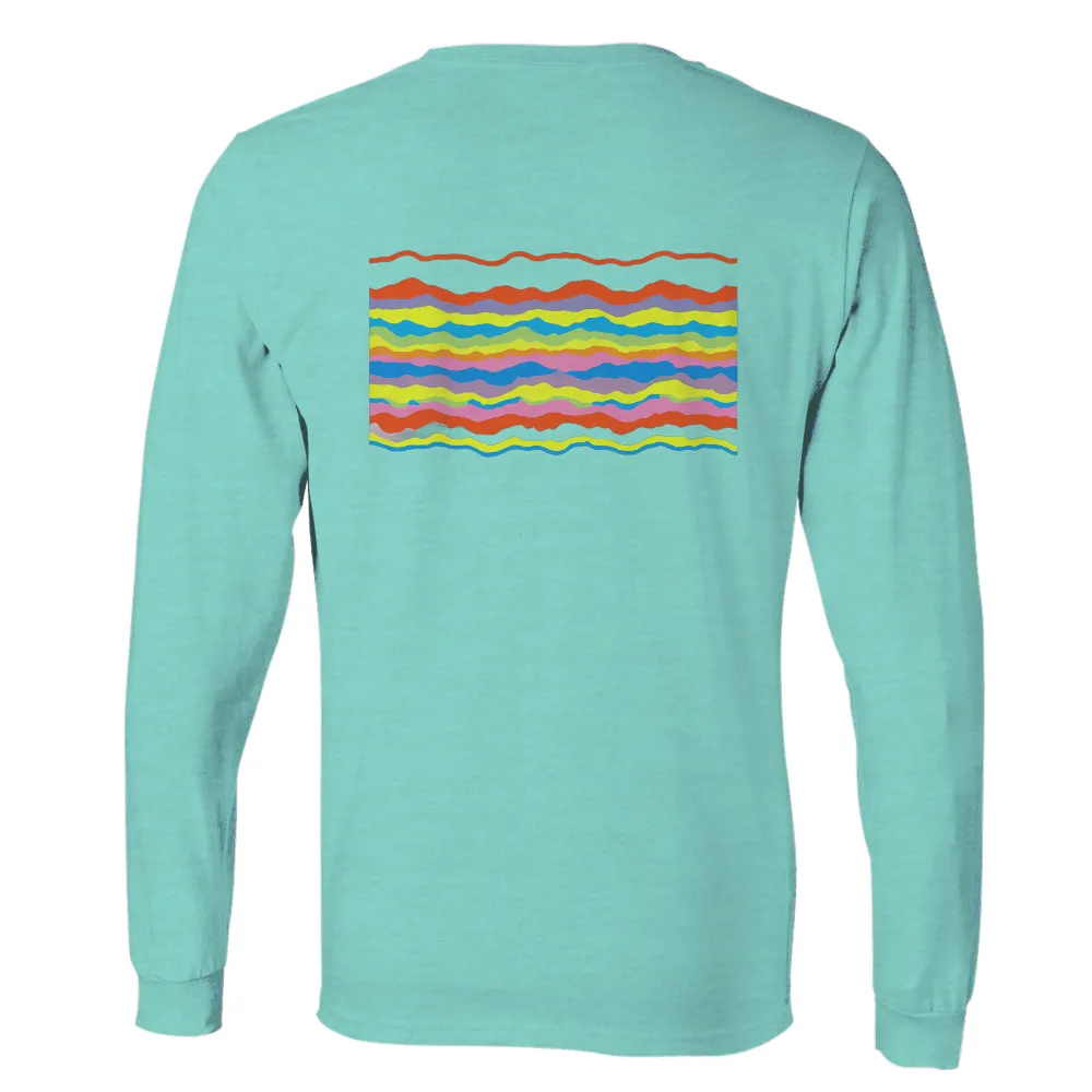 Vibrant Layers of Life: Waves of Emotions in Design|dogfish head american beauty t shirt