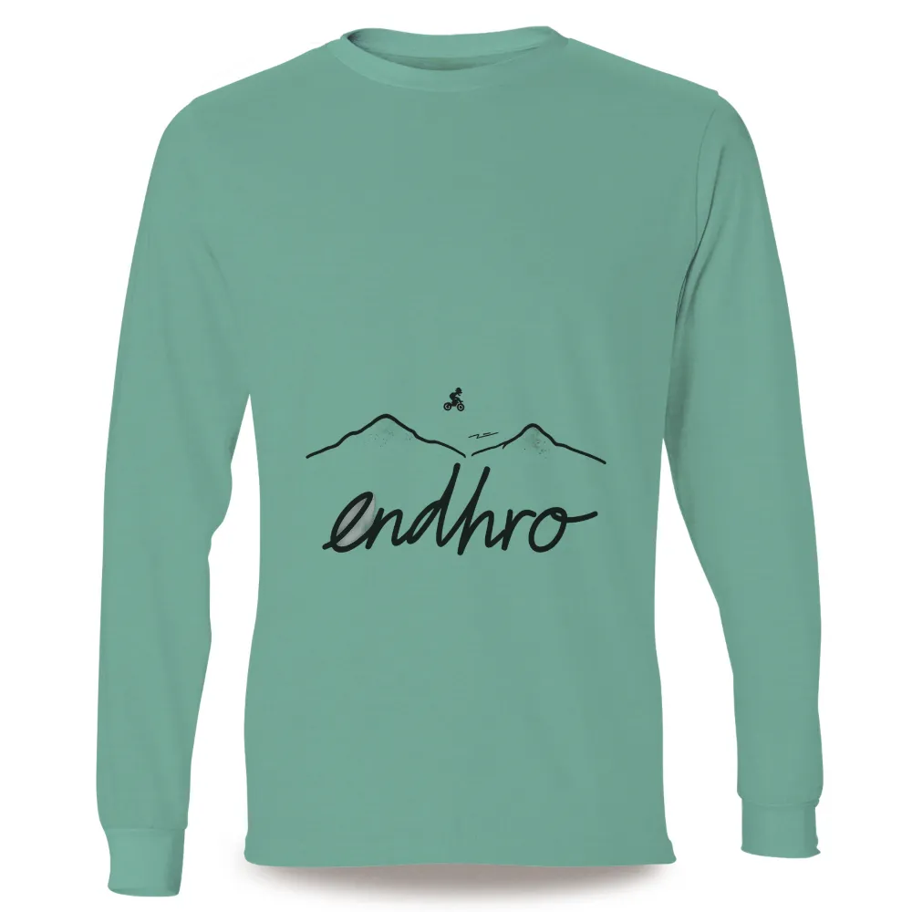 T-Shirt Printing: Enduro Mountain Biking Adventure| mountain biking