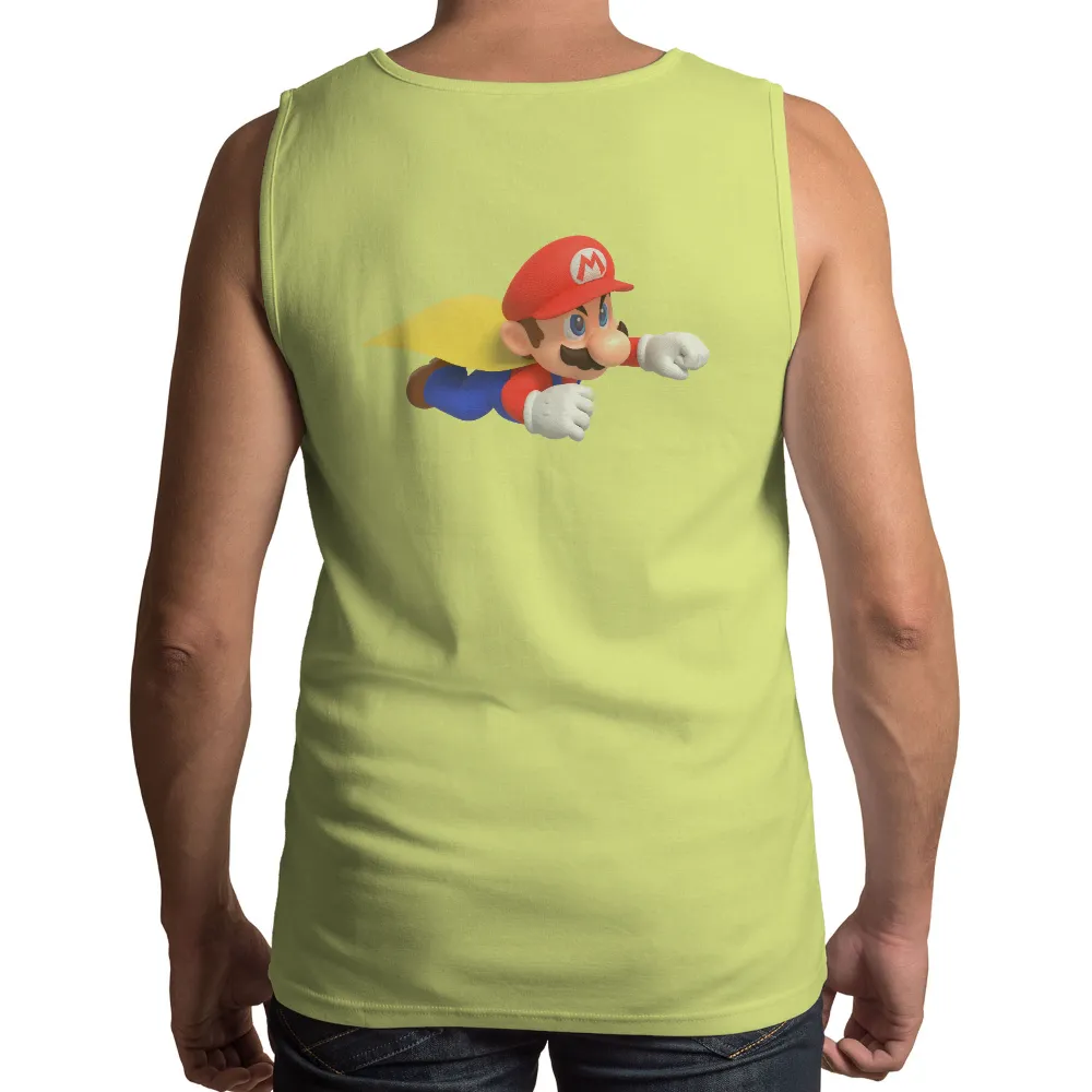 TShirt Printing: Soar with Mario - Adventure and Heroism|adventure time official merch