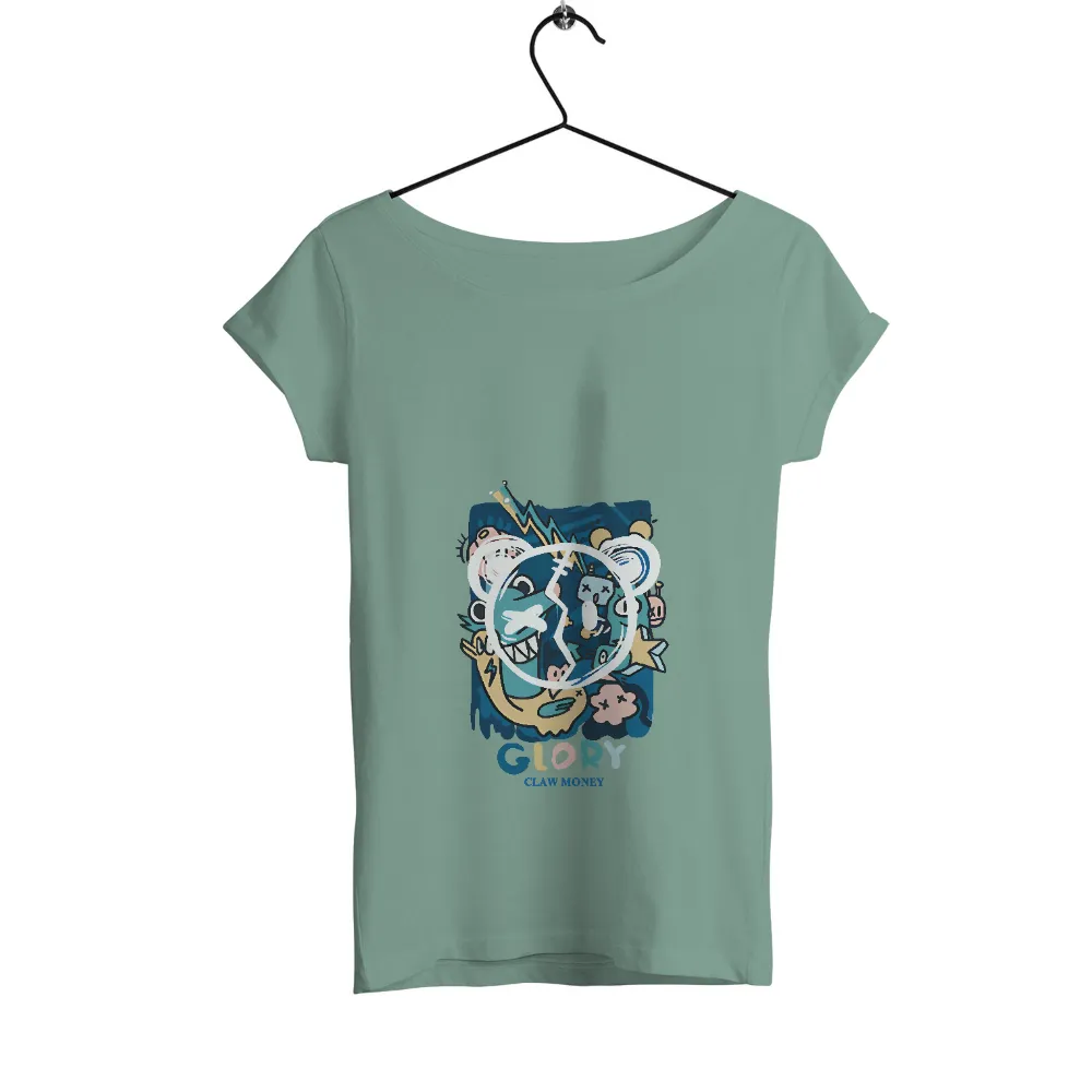 Shirts Graphic Tees: Celebrate Glory with Whimsical Characters|t shirt roblox dragon