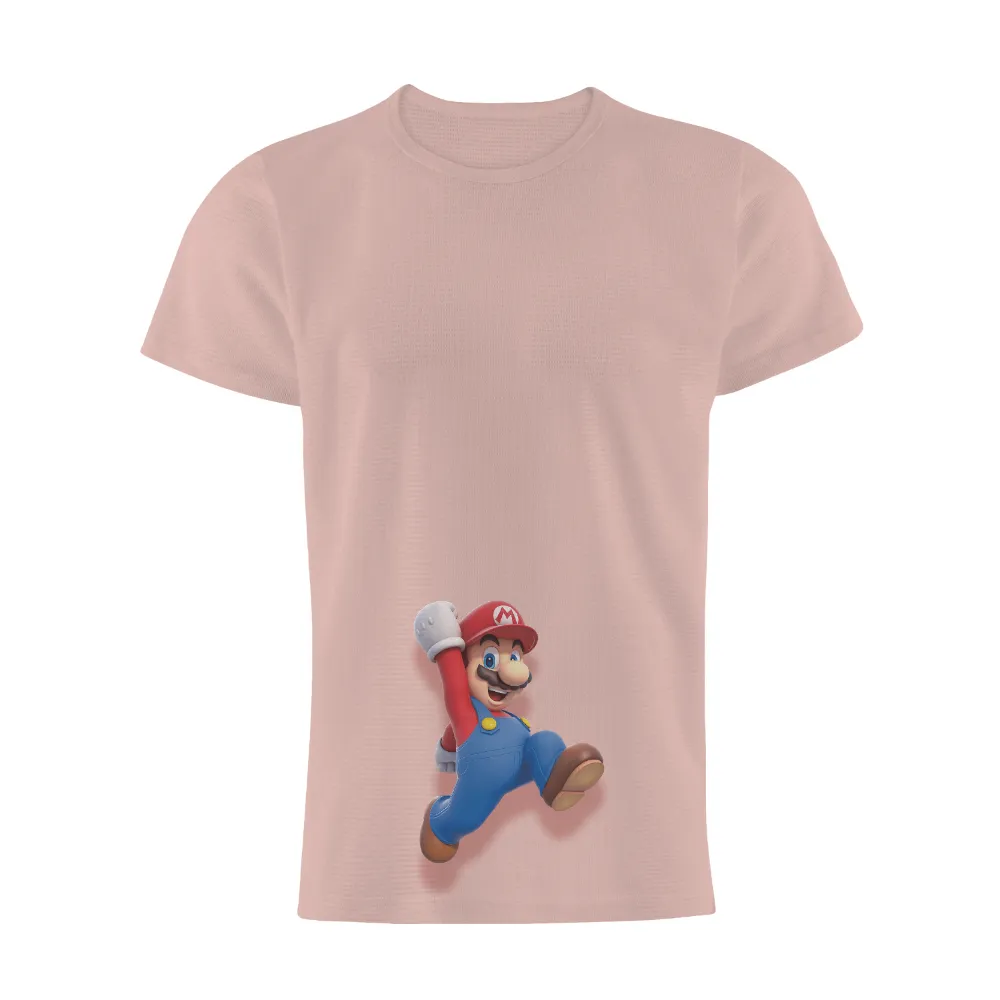 Custom Tee Shirts: Celebrate Gaming Adventures with Mario|capitalist nostalgia shirt