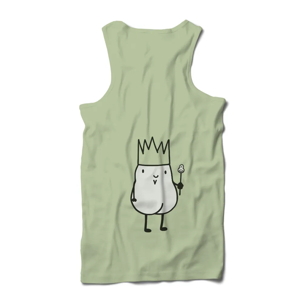 Shirts Graphic Tees: The Whimsical King Potato - Funny & Quotes|king clancy