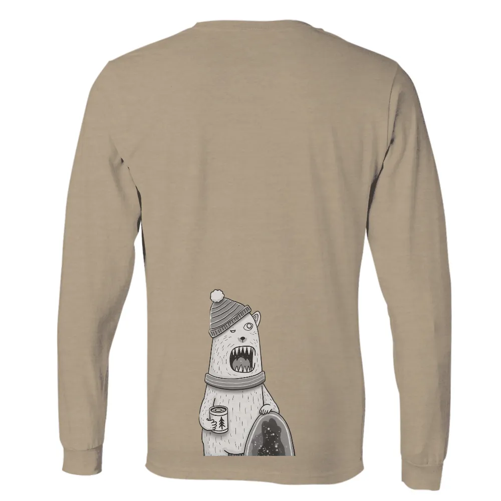 T-Shirts Design: Boris the Quirky Polar Bear in Winter Wonderland|roblox winter t shirt