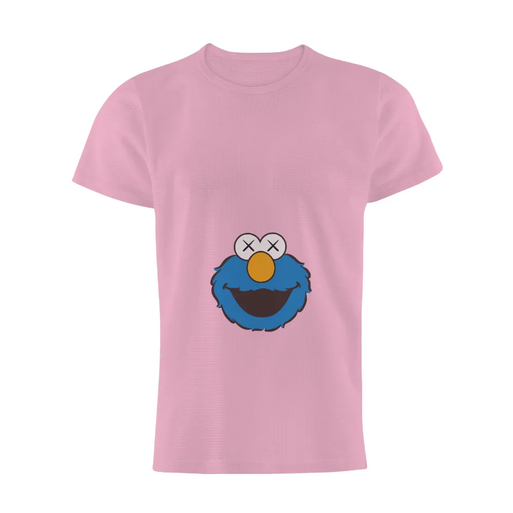 Graphic Tees: Quirky Modern Art Cookie Monster Design|designer cartoon t shirts