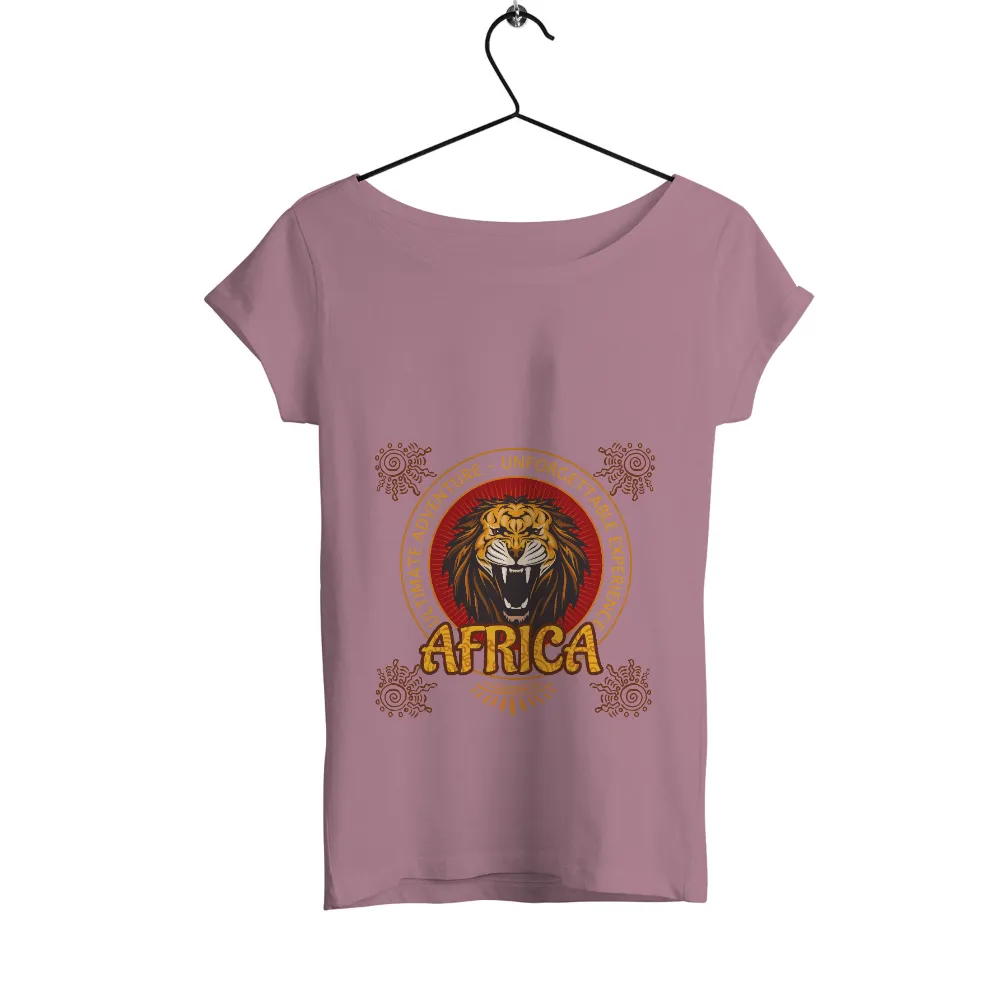 Tee Shirts Printed: Ultimate Adventure in Africa|lion king fathers day shirt