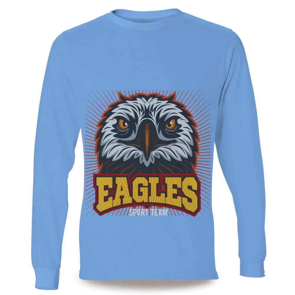 T-Shirts Pattern: Bold Eagle Sports Team Design|nfl team jerseys 2022