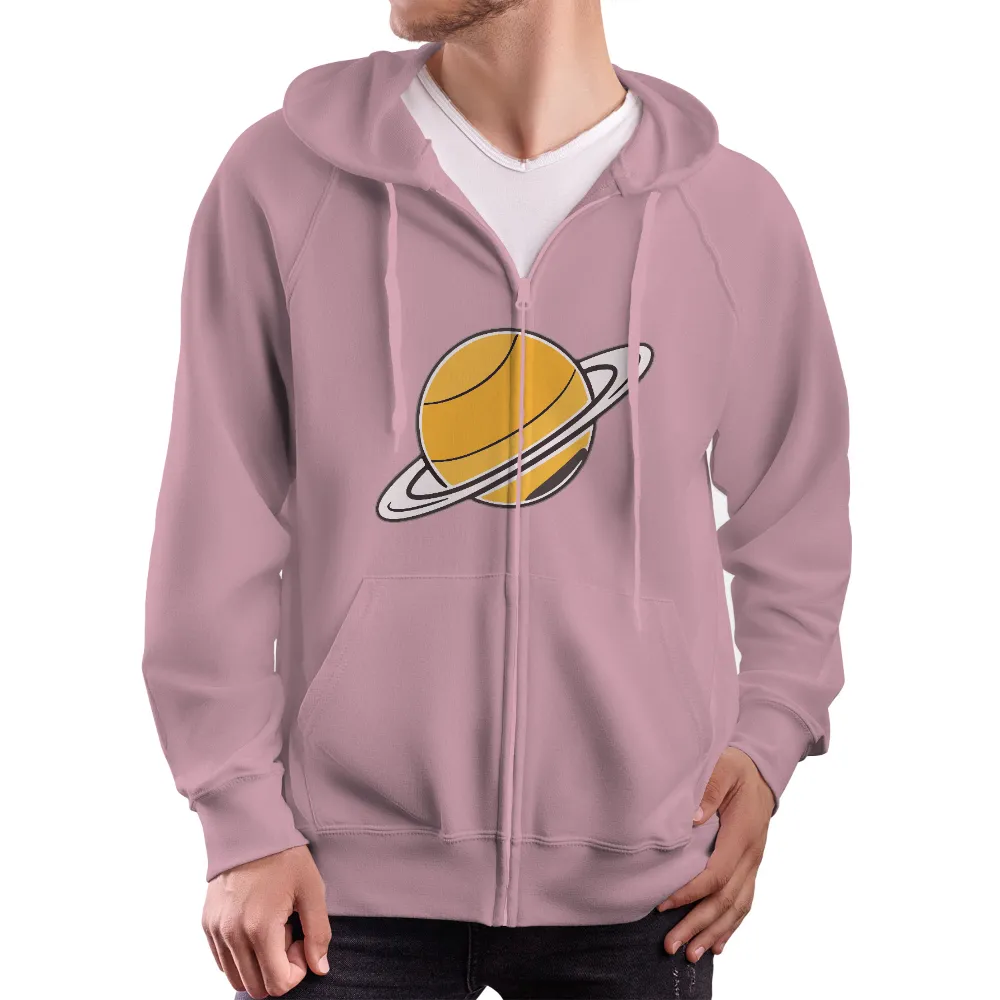 T-Shirt Printing: Explore the Grandeur of Saturn with Vibrant Artistic Design|australian research and space exploration t shirt