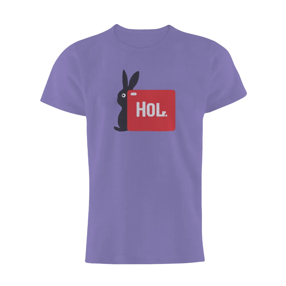 Humorous Minimalist Rabbit Design | Unique and Playful Art|easter rabbit shirt