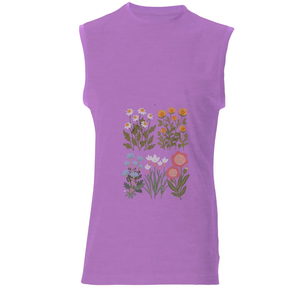 T-Shirts Pattern: Nature's Beauty in Floral Art|best summer white shirts